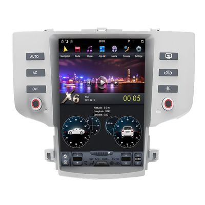 Rolax Android Screen Tesla Vertical Car Radio DVD Player Navigation for Toyota Reiz Mark X 2005-2009 with Carplay Bluetooth WiFi Wireless Backup Camera SWC