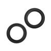 Jutagoss 4 Inch Speaker Rubber Edge,99mm (OD) x 65mm (ID) Surround Rings Replacement Parts for DIY Speaker Repair Kit,2 PCS view 1