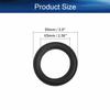 Jutagoss 4 Inch Speaker Rubber Edge,99mm (OD) x 65mm (ID) Surround Rings Replacement Parts for DIY Speaker Repair Kit,2 PCS view 2
