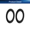 Jutagoss 4 Inch Speaker Rubber Edge,99mm (OD) x 65mm (ID) Surround Rings Replacement Parts for DIY Speaker Repair Kit,2 PCS view 4