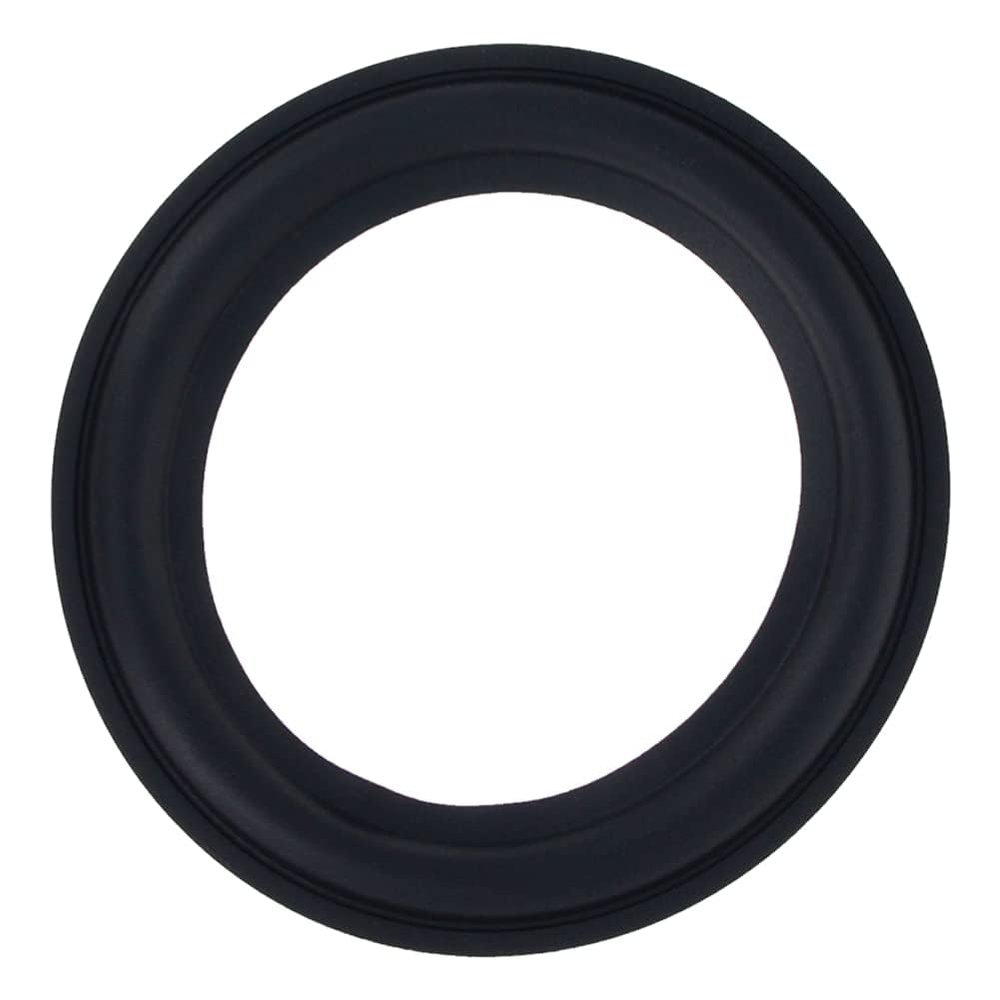 Jutagoss 4 Inch Speaker Rubber Edge,99mm (OD) x 65mm (ID) Surround Rings Replacement Parts for DIY Speaker Repair Kit,4 PCS