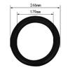 Jutagoss 10 Inch Speaker Foam Edge,246mm (OD) x 179mm (ID) Surround Rings Replacement Parts for DIY Speaker Repair Kit,2 PCS view 2