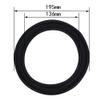 Jutagoss 8 Inch Speaker Foam Edge,195mm (OD) x 136mm (ID) Surround Rings Replacement Parts for DIY Speaker Repair Kit,2 PCS view 2