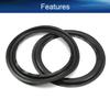 Jutagoss 10 Inch Speaker Foam Edge,246mm (OD) x 179mm (ID) Surround Rings Replacement Parts for DIY Speaker Repair Kit,4 PCS view 3