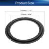 Jutagoss 12 Inch Speaker Rubber Edge,295mm (OD) x 234mm (ID) Surround Rings Replacement Parts for DIY Speaker Repair Kit,4 PCS view 2