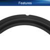 Jutagoss 10 Inch Speaker Rubber Edge,245mm (OD) x 185mm (ID) Surround Rings Replacement Parts for DIY Speaker Repair Kit,2 PCS view 3