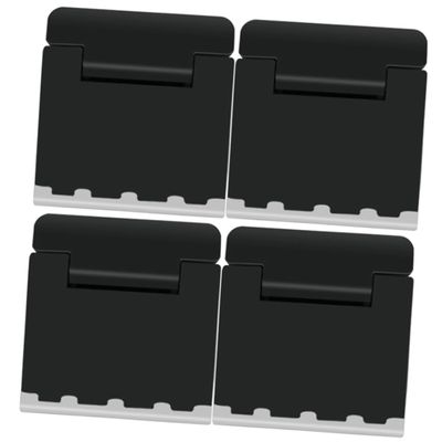 Hemoton 4pcs Ergonomic Laptop Stand Foldable Riser for Enhanced Airflow Portable Anti-Slip Laptop Holder for Desk and Travel Use Compatible with Tablets