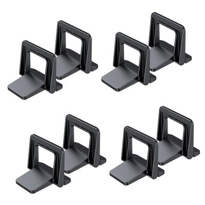 Hemoton 4pairs Ergonomic Laptop Riser Stand Collapsible Notebook Holder for Desk