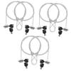 Hemoton 6sets Laptop Lock Travel Locks TSA Approved Security Hardware Cable Kit for Computer Accessory view 1