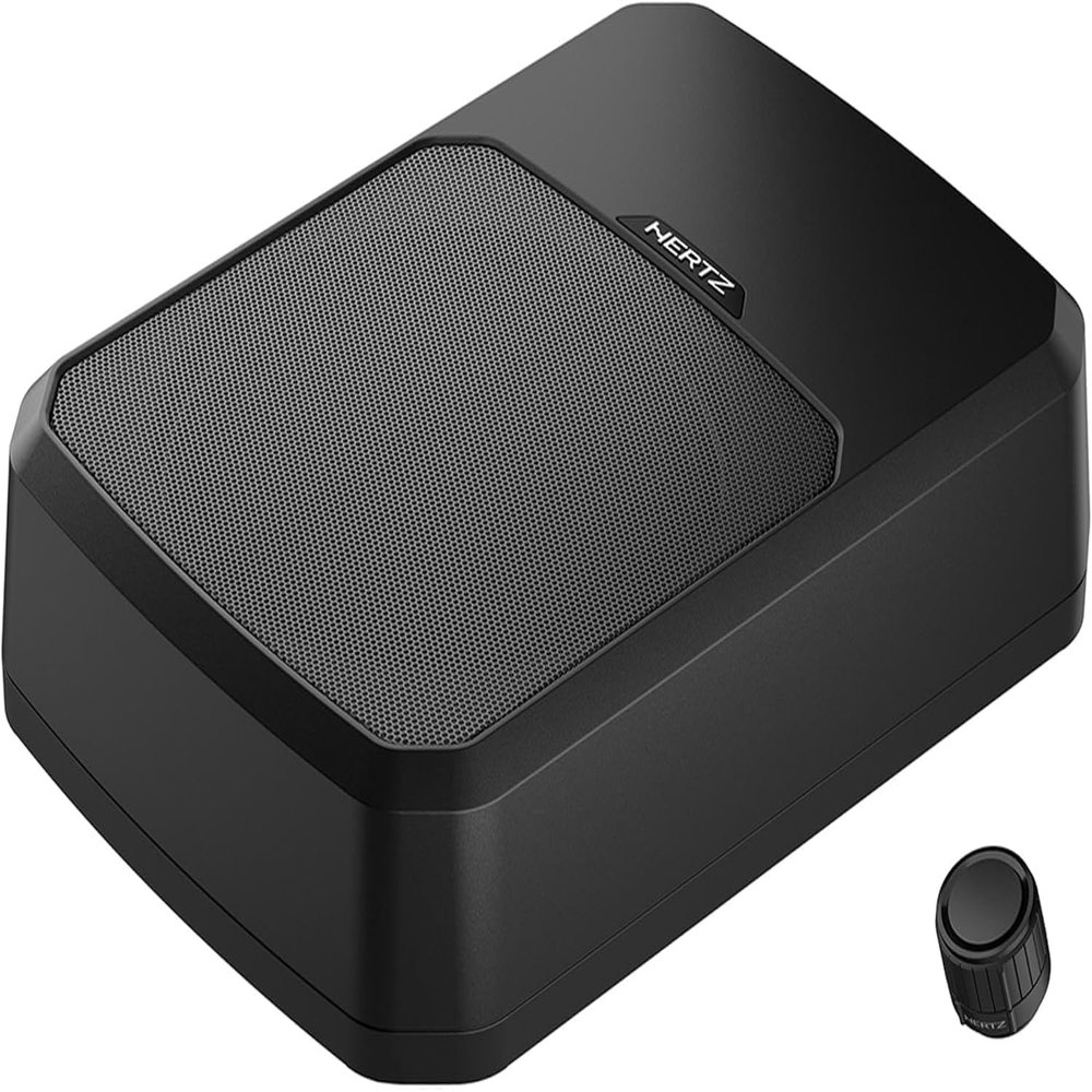 HERTZ DBA 201F 8" (200mm) Super-Flat Active Under-Seat Sub Box