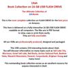 154 Books - Utah - Salt Lake City Mormons Great Salt Lake Red Rocks UT - USB Flash Drive view 2