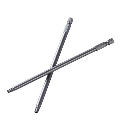 Gadpiparty 5pcs Bit Set 150mm Long Steel Bits Screwdriver Bits Fit Electric Screwdrivers Drills