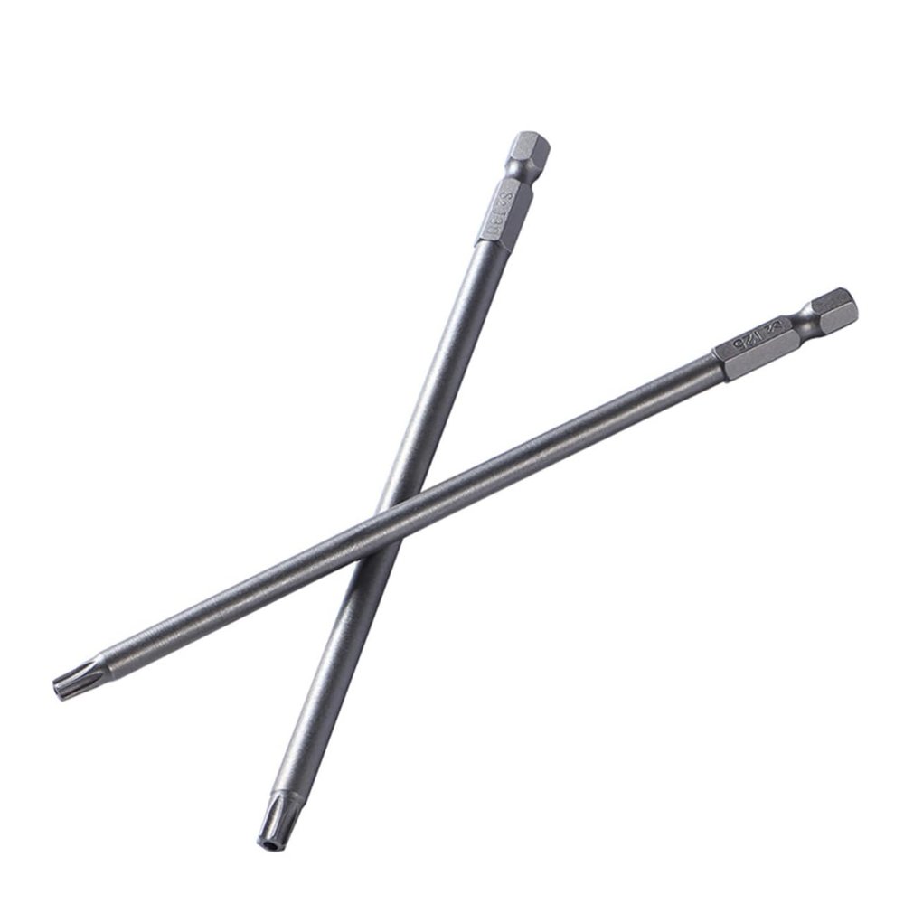 Gadpiparty 5pcs Bit Set 150mm Long Steel Bits Screwdriver Bits Fit Electric Screwdrivers Drills