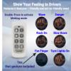 WaveOn Ultra GloHand for Car, 6 Hand Gestures LED Display with Remote view 3