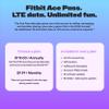 Fitbit Google Ace LTE - Kids Smartwatch with Call, Message, GPS, and Activity-Based Games, Ace Pass Data Plan Required - Spicy - Moovin view 3