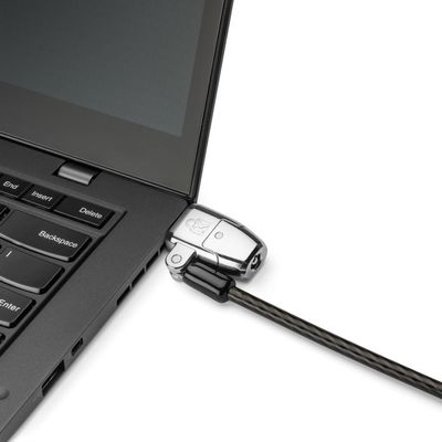 Kensington ClickSafe 2.0 Universal Keyed Laptop Lock Security Cable Lock with Master Key 1.8 m