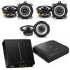 Alpine Bronco PXE-C60-60 Optim6 6-Ch Processor w/ S2-A36F Amp (2) S2-S40 - Next-Generation S-Series 4" & S-S65 6.5" Coaxial Bundle view 1