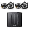 Alpine PXE-C80-88 OPTIM8 8-Channel Hi-Res Digital Sound Processor Amplifier w/ S2-S40 4" Coaxial Bundle view 1