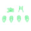 3D Printed Motor Base Kit, RC FPV Quadcopter Motor Base Camera Antenna Mounting Kit for 510in Quadcopter Drone Frame (Green view 1