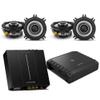 Alpine Bronco PXE-C60-60 Optim6 6-Ch Processor w/ S2-A36F Amp (2) S2-S40 - Next-Generation S-Series 4" Coaxial Bundle view 1