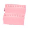 DOITOOL 2pcs Nail Drill Bits Storage Organizer Box Polishing Head Display Holder for Manicure and Pedicure Compact and Lightweight Design for Easy Access for Home and Professional Use view 1