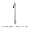 Aluminum Prism Pole Tripod, Range Leveling Staff 75 to 120cm Telescopic Height for Accurate Measurements Compatible with Various Total Station view 3