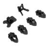 3D Printed Motor Base Kit, RC FPV Quadcopter Motor Base Camera Antenna Mounting Kit for 510in Quadcopter Drone Frame (Black view 4