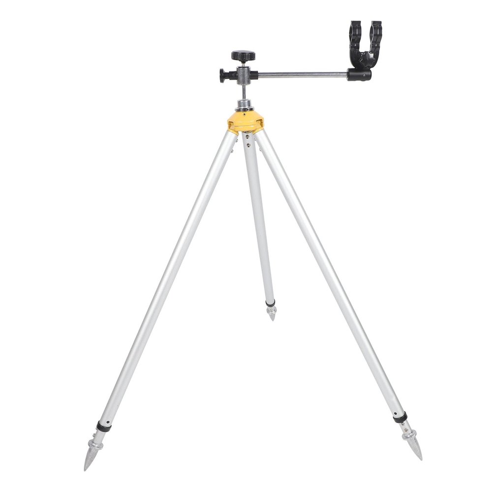 Adjust Prism Pole Tripod Lightweight and Sturdy Enhanced Stability 80 124cm Height for Ground Surveys Telescopic and Portable
