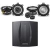 Alpine PXE-C80-88 OPTIM8 8-Channel Hi-Res Digital Sound Processor Amplifier w/ S2-S40C Comp & S2-S40 4" Coaxial Bundle view 1
