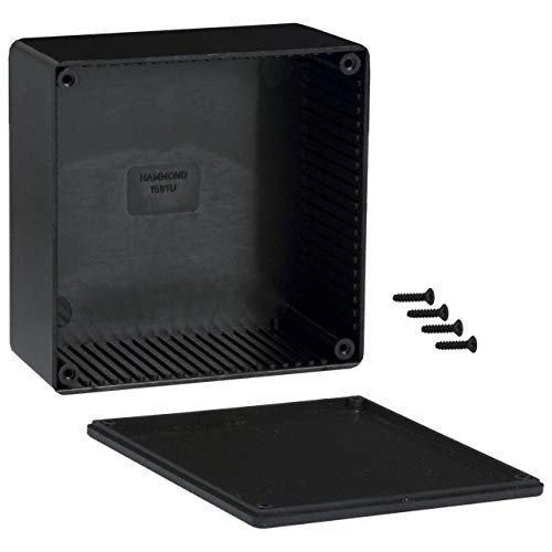 1591USBK, Enclosure, Box, ABS, Economical Type 4.7x4.7x2.2 Black