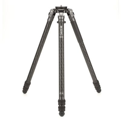 Benro Mammoth Carbon Fiber Tripod with Heavy Duty Support, Rapid Deployment, Rigid 3 Section Legs, Wide Stance Stability for Professional Photo and Video Production (TMTH33C)