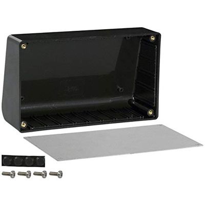 1595CBK, Enclosure, Box, FR ABS, 2.28x6.4x3.78, Black