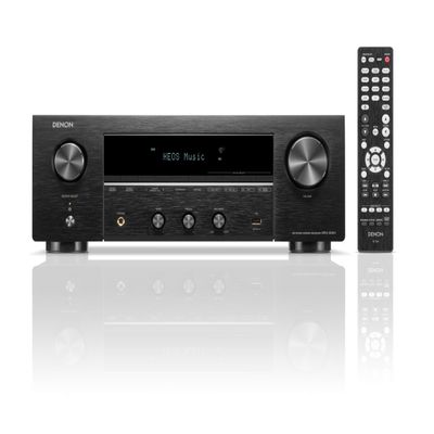Denon Receiver DRA-900H - 2-Channel Stereo Network Receiver (2023 Model) - 100W/Ch. Hi-Fi Amplification, Built-in HEOS, HDCP 2.3 w/ ARC/eARC Support, Dolby Vision, HLG, Dynamic HDR (Renewed) (Renewed)