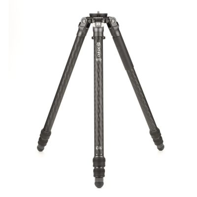 Benro Mammoth Heavy-Duty Carbon Fiber Tripod  Low-Profile Bowl Mount, Twist-Lock Legs, Multi-Angle Support & Stabilized Platform for Telephoto, Wildlife & Video Rigs (TMTH43C)