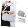 Yardenfun Laptop Sleeve Bag Carrying Case Double Zipper Design Stylish and Wear-resistant for Tablets and Notebooks for Business and Travel Use view 3