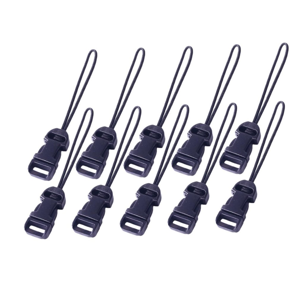 ARTIBETTER Camera Quick Release Strap Buckle Set - 10Pcs Qd System Connector Clips for Digital Camera & Binocular Lanyard Quick Disconnect Adapter