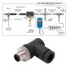 Astibym NMEA 2000 Male Field Installable Connector 5Pin M12 Thread IP67 Waterproof for Lowrance Networks, Astibym9fky5hqn17 view 4