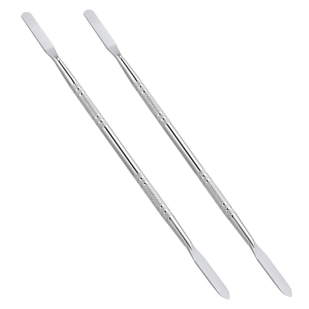 Alasum 2 Pcs Spudger Opening Repair Tools Thin Long Double-end Pry Bars Disassemble Hand Tools for Mobile Phone Tablet Laptop Computers, 17.5-0.5CM, Silver, Z2MFM5V592604L6Q113U0