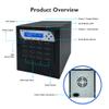 Vinpower Compact USB 1 to 15 Multiple Pen Drive Memory Card USB Duplicator/Copier with Asynchronous Duplication, USBDBL-15T-BK view 3