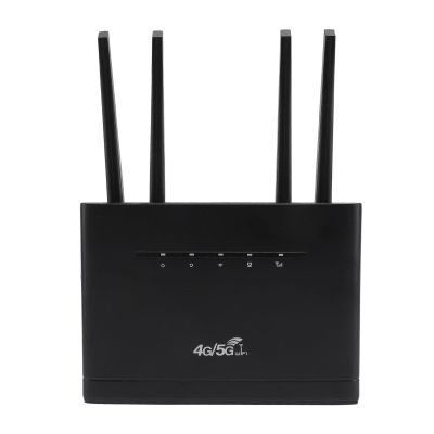 4G LTE Mobile Router with SIM Card Slot for Travel, Unlocked Portable Router Hotspot Devices 300Mbps 4 High Gain Antenna for Asia 4G LTE B1 3 8 38 39 40 41 (US)