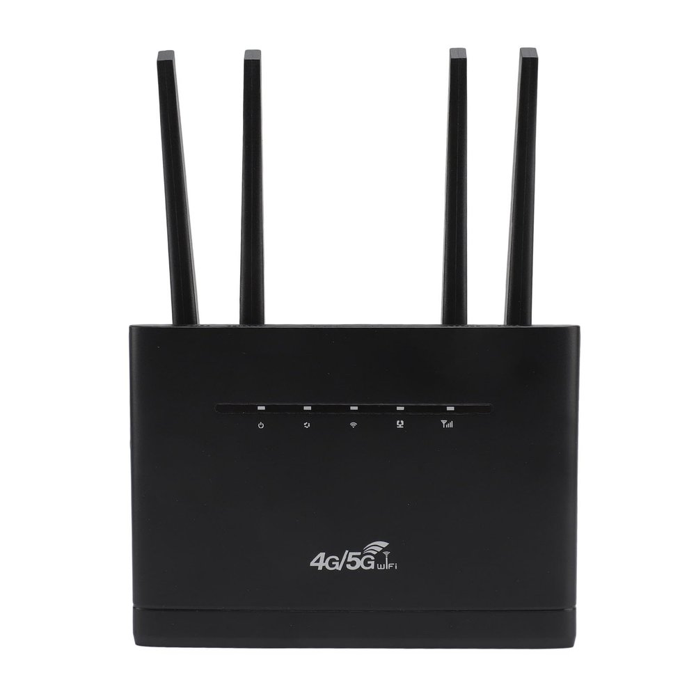 4G LTE Mobile Router with SIM Card Slot for Travel, Unlocked Portable Router Hotspot Devices 300Mbps 4 High Gain Antenna for Asia 4G LTE B1 3 8 38 39 40 41 (US)