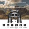 Concert Camping Telescope for Adults - Binoculars 20x50 Low-light Night Vision Non-infrared High-definition Outdoor Telescope for Bird Watching Camping Hunting Hiking Travel Sport Games and Concerts B view 3