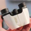 Concert Camping Telescope for Adults - 10X22 Portable Optical High Power Telescope Binoculars Low Light Visible (Color : White) view 2