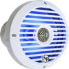 Audiopipe 8 Coaxial 2-Way Marine Speaker with LED Lights (APSW-804GL) Salt Water Series view 1
