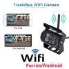 Vomeko Wireless Backup Camera WiFi,Digital Wireless Backup Camera System Kit,Night Vision Adjustable Angle IP67 Waterproof for RV/Truck/Trailer/Bus/Camper/5th Wheel view 3