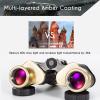 Concert Camping Telescope for Adults - Binocular Adjustable Telescope 8X30 Full Metal Outdoor Portable Binoculars Low Light Night Vision / BAK4 Prism for Bird Watching, Theater and Concerts, Hunting a view 3