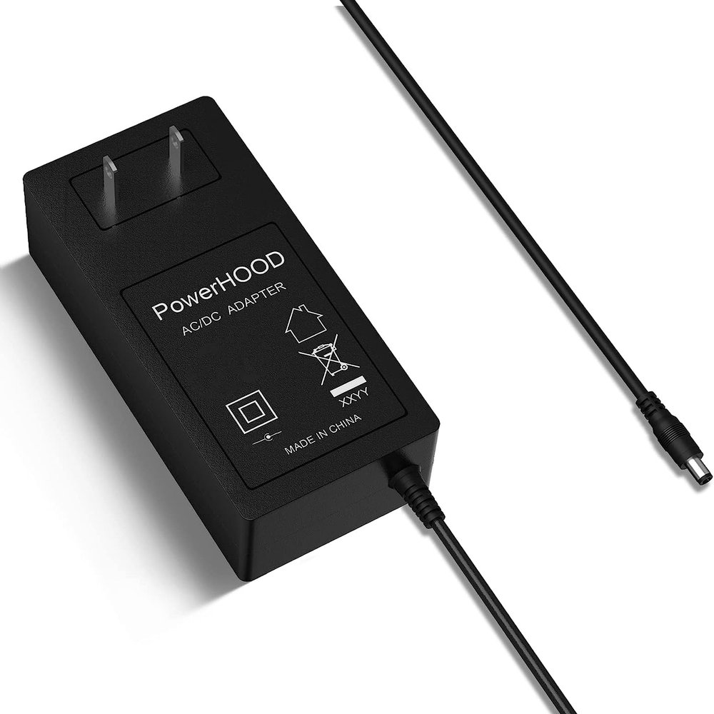PowerHOOD 12V AC Adapter Compatible with KAMRUI Mini PC AK1 PRO/ AK1 Plus/ AK2 Plus/ GK2/ GK3/ GK3 Plus/ GK3 Pro/ T6PRO/ JK06 Compact Small Mini Desktop Computer Power Supply Cord Charger Cable PSU