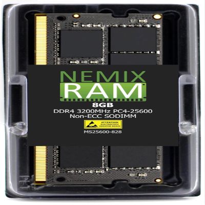 NEMIX RAM 8GB (1X8GB) DDR4 3200MHZ PC4-25600 2Rx8 1.2V CL22 260-PIN Non-ECC Unbuffered SODIMM Compatible with POSIFLEX ZT-3716E Haydn ZT Series POS Terminal