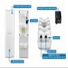 TRENDnet 14 dBi WiFi 6 AX1200 Outdoor Directional PoE Access Point, TEW-940APBO, 5GHz WiFi 6 Point-to-Point Bridge, 1 x Gigabit PoE (in) Port, and 1 x Gigabit Port, 14 dBi Directional Antenna, White view 3