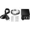 TRENDnet 14 dBi WiFi 6 AX1200 Outdoor Directional PoE Access Point, TEW-940APBO, 5GHz WiFi 6 Point-to-Point Bridge, 1 x Gigabit PoE (in) Port, and 1 x Gigabit Port, 14 dBi Directional Antenna, White view 4